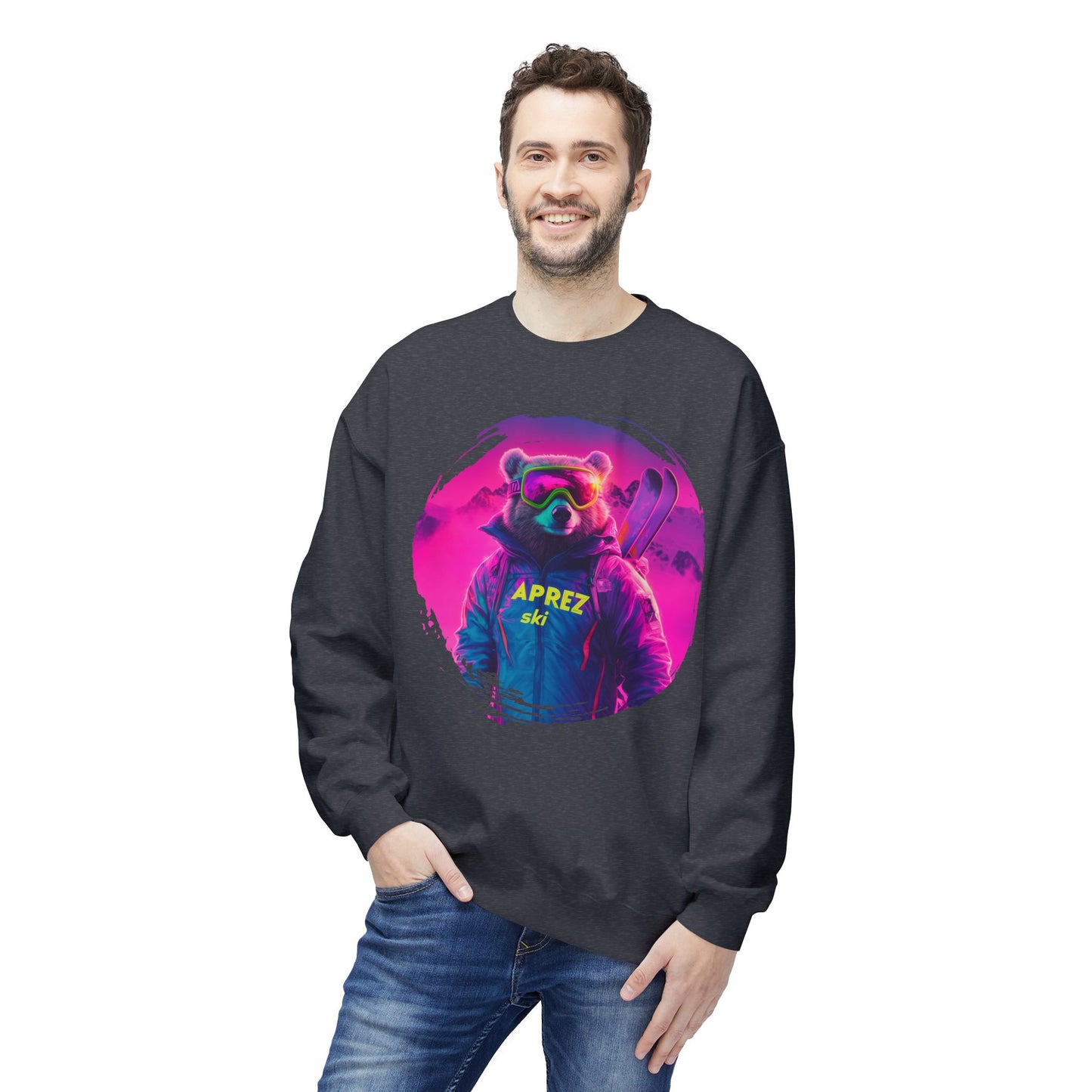 Neon Bear - Aprez Ski Fleece Sweatshirt