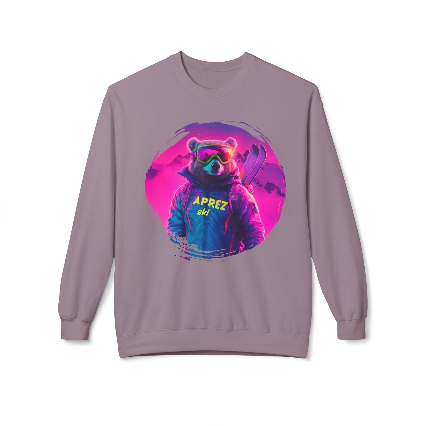 Neon Bear - Aprez Ski Fleece Sweatshirt