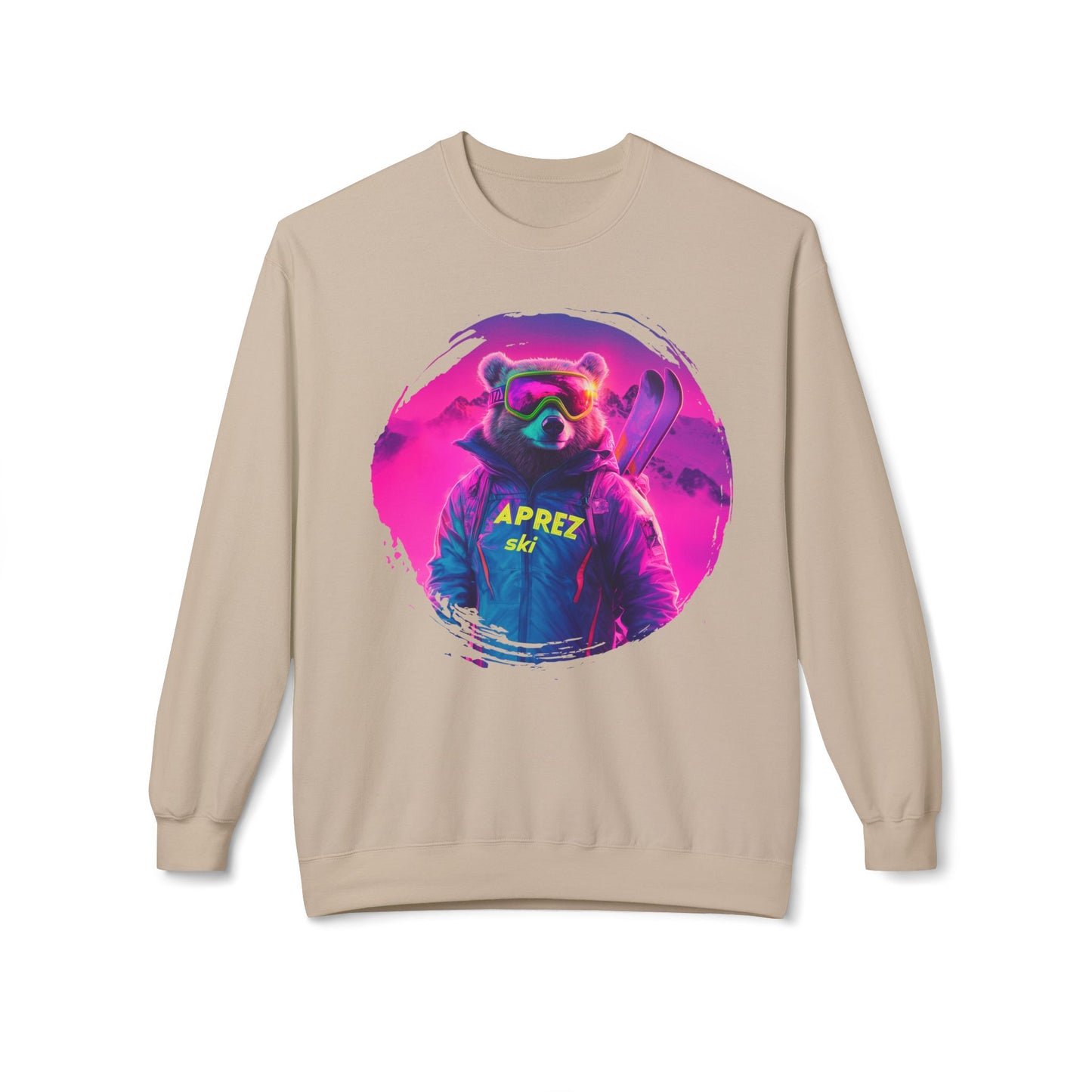 Neon Bear - Aprez Ski Fleece Sweatshirt