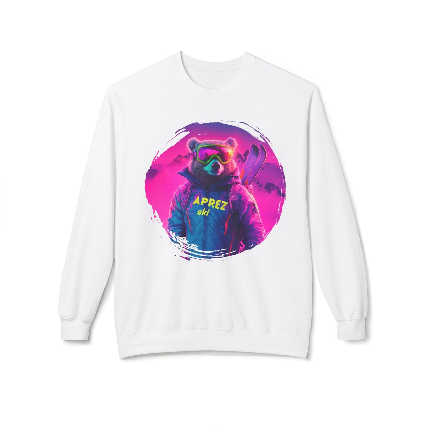 Neon Bear - Aprez Ski Fleece Sweatshirt