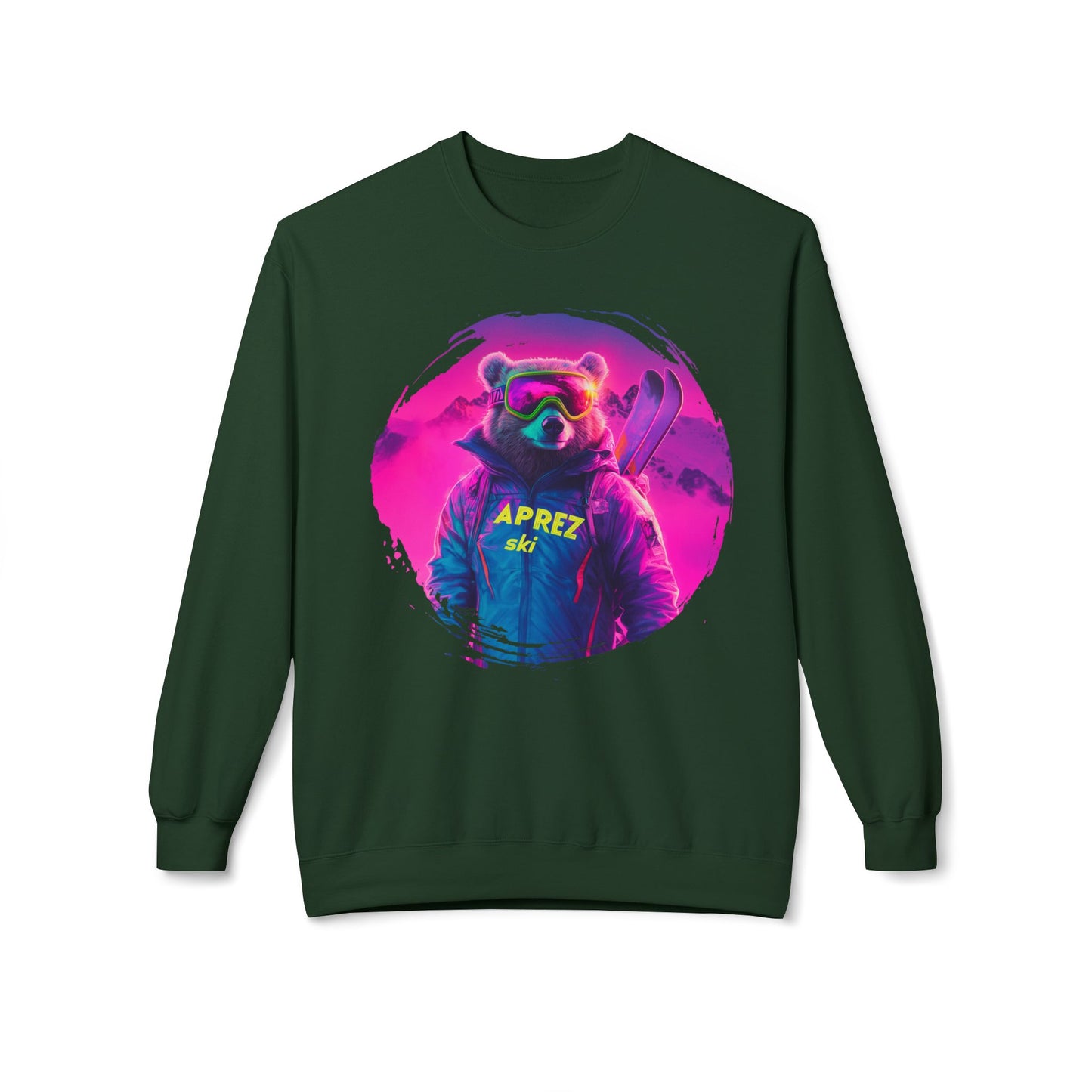 Neon Bear - Aprez Ski Fleece Sweatshirt