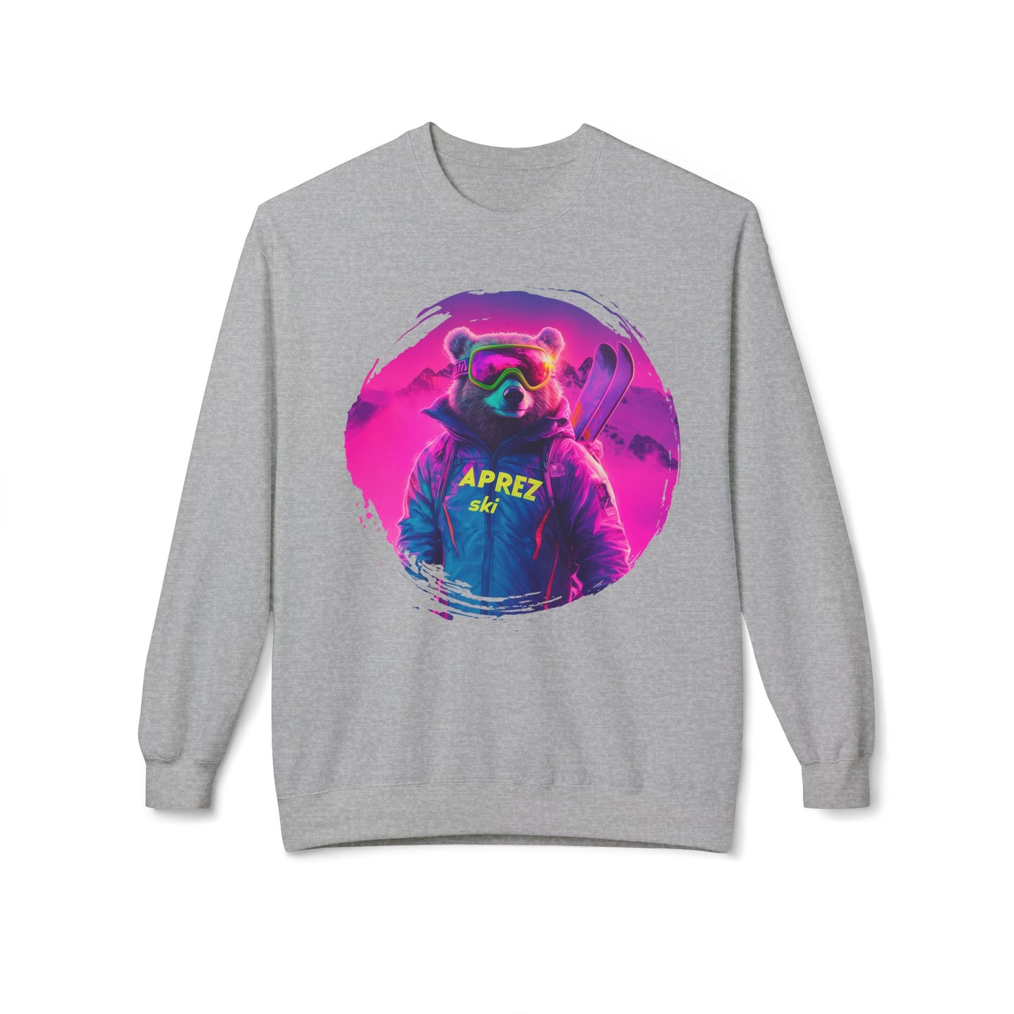 Neon Bear - Aprez Ski Fleece Sweatshirt