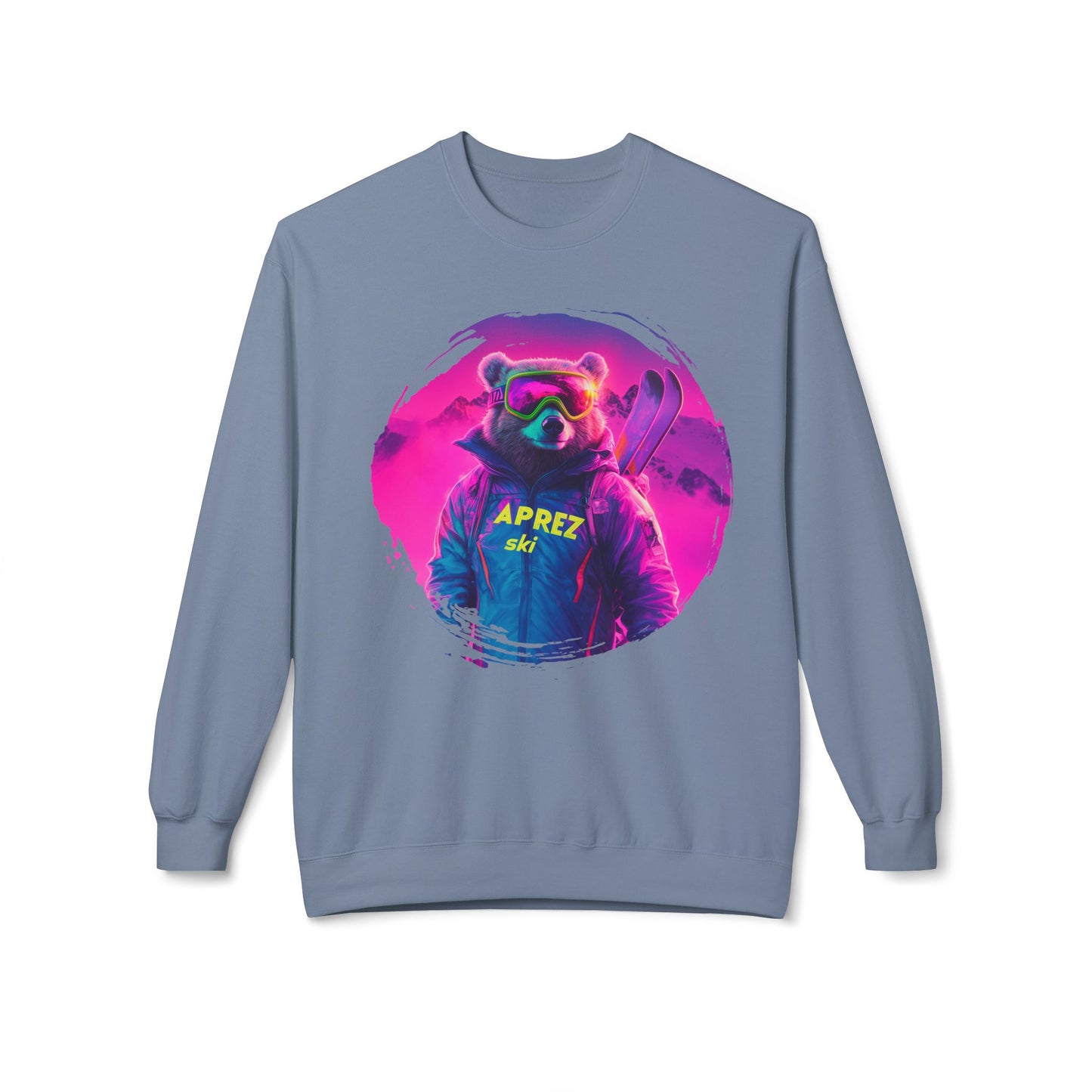 Neon Bear - Aprez Ski Fleece Sweatshirt