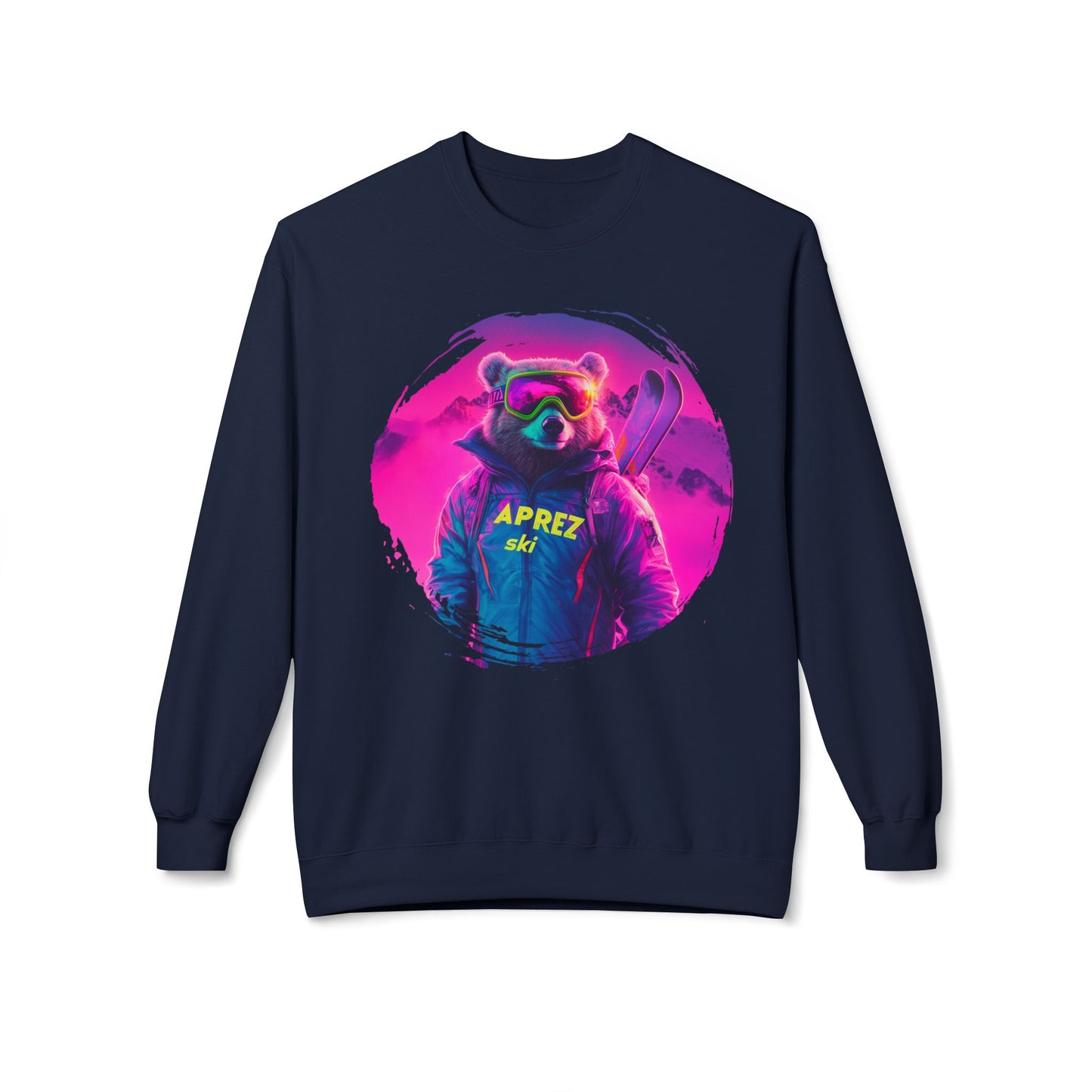 Neon Bear - Aprez Ski Fleece Sweatshirt