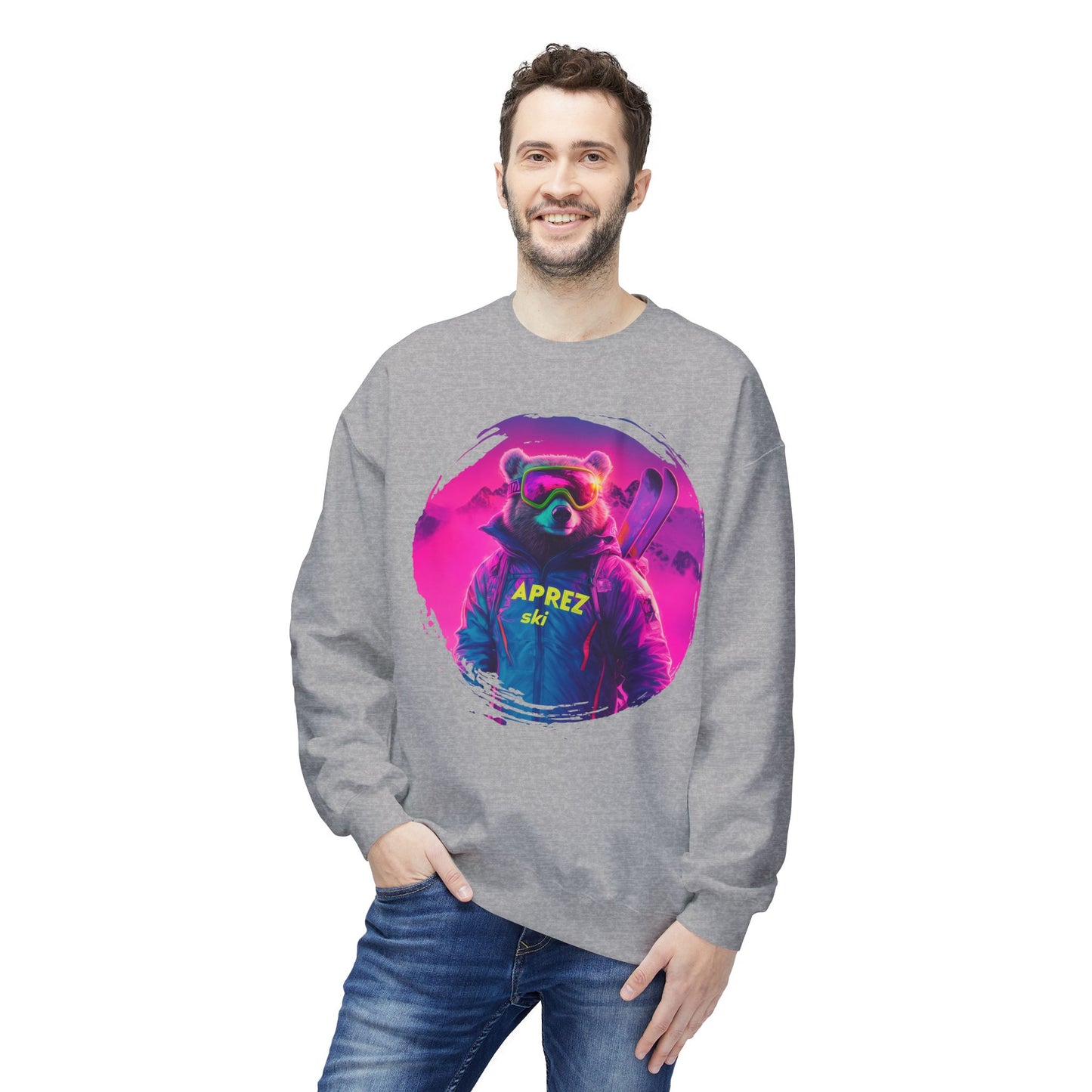 Neon Bear - Aprez Ski Fleece Sweatshirt